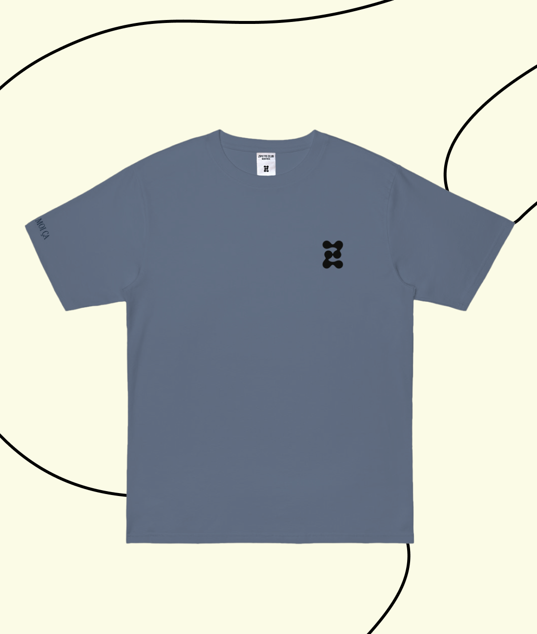 Le Tee shirt InMood | Logo "Z" | Zip moi ça sur la manche