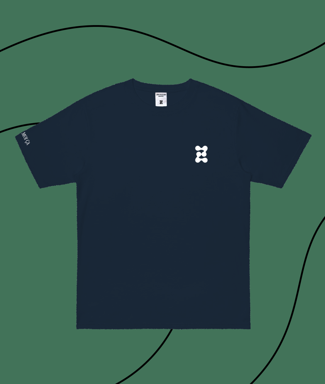 Le Tee shirt InMood | Logo "Z" | Zip moi ça sur la manche