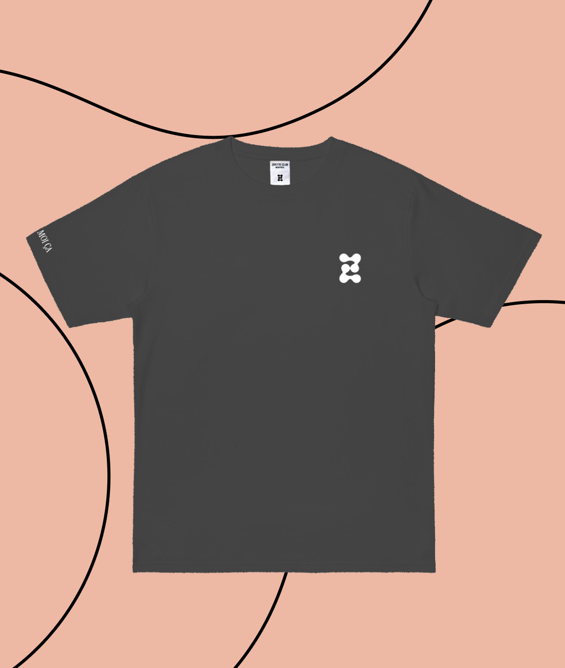 Le Tee shirt InMood | Logo "Z" | Zip moi ça sur la manche