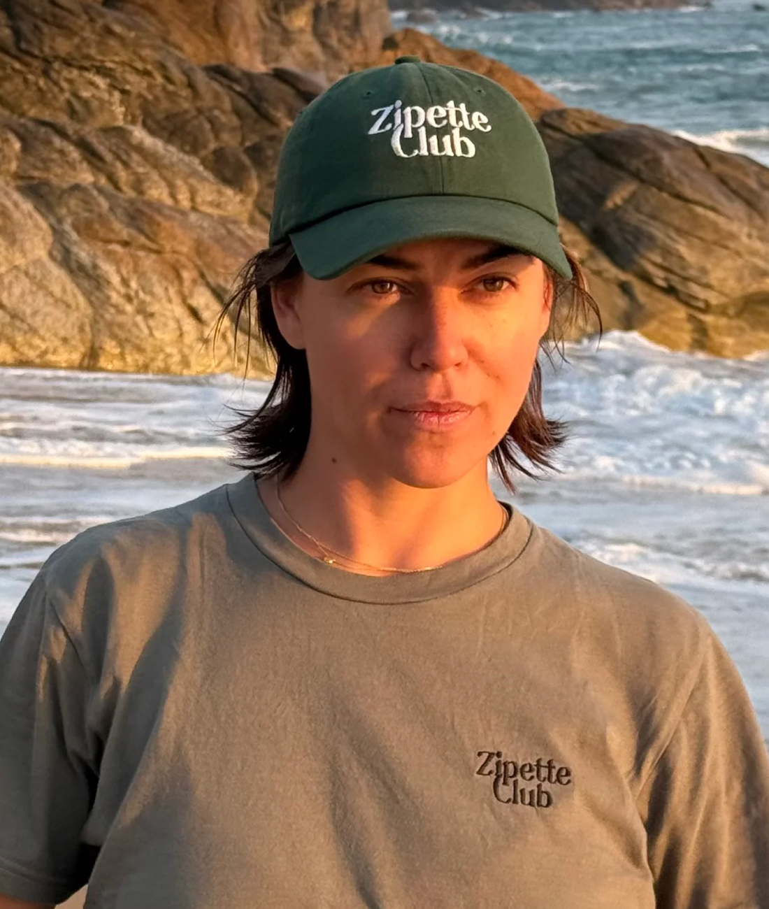 Le Tee shirt InMood | Logo Zipette | Zip moi ça sur le col