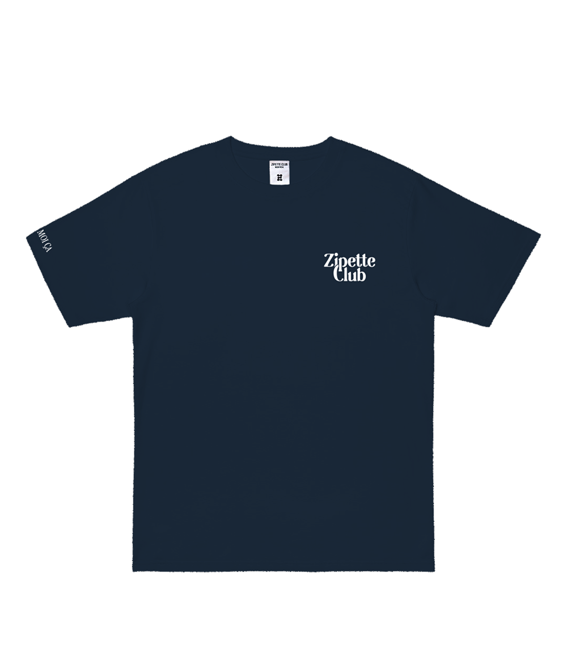 Le Tee shirt InMood | Logo Zipette | Zip moi ça sur la manche