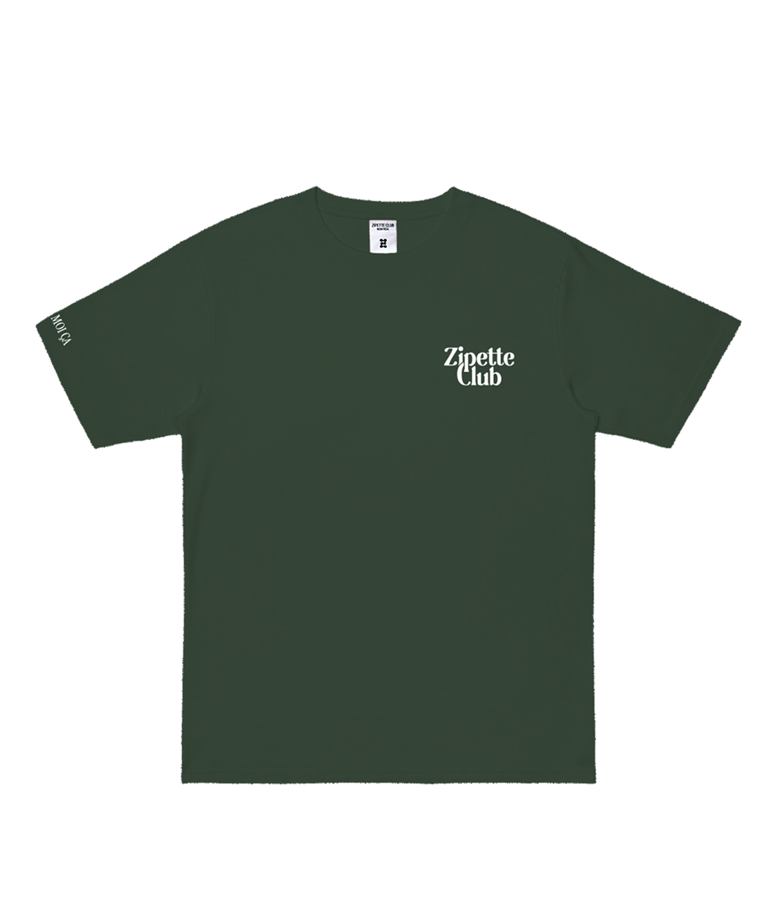 Le Tee shirt InMood | Logo Zipette | Zip moi ça sur la manche