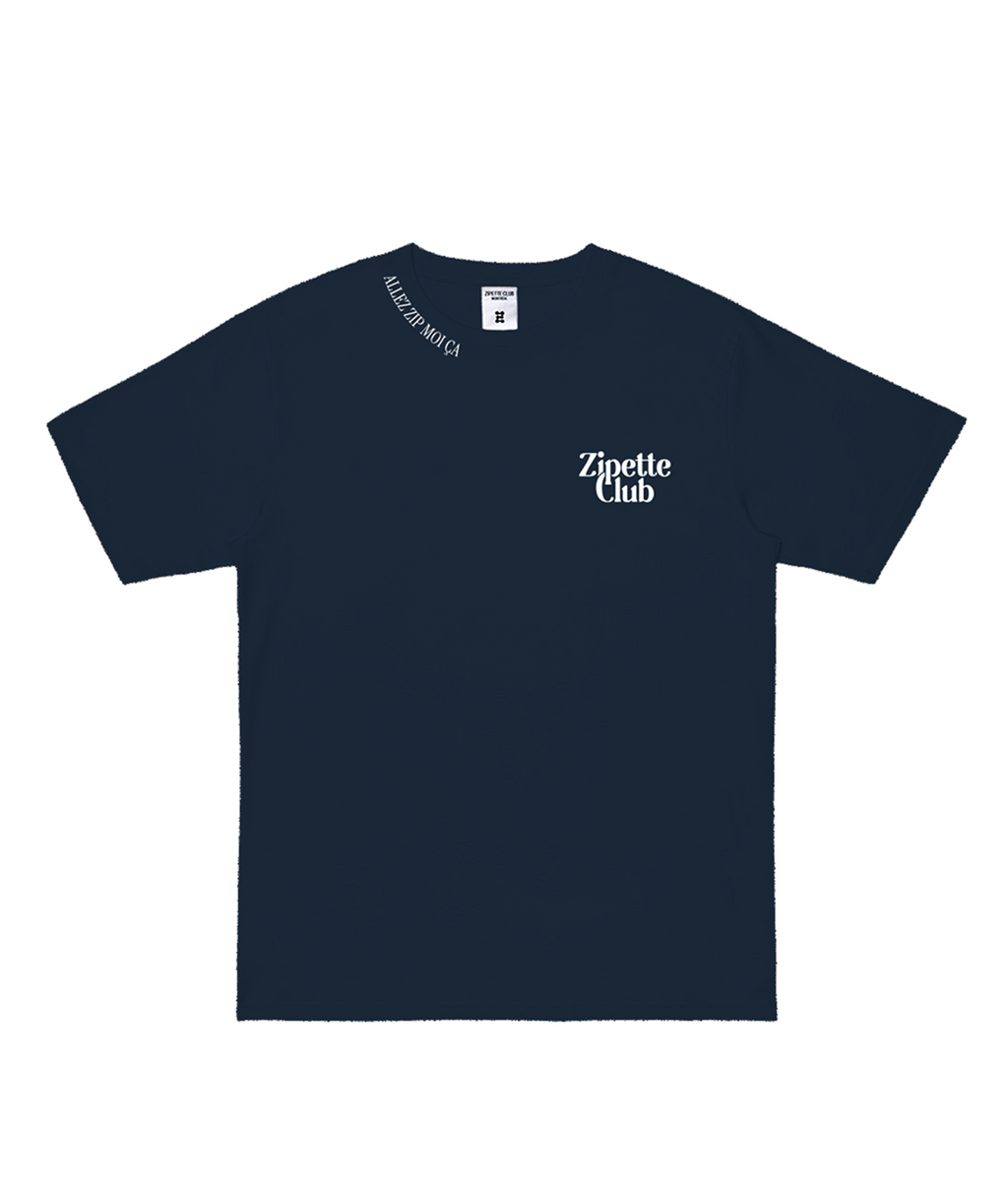 Le Tee shirt InMood | Logo Zipette | Zip moi ça sur le col