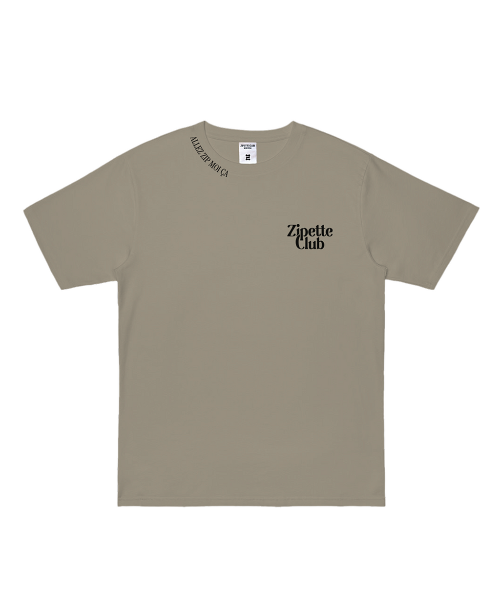 Le Tee shirt InMood | Logo Zipette | Zip moi ça sur le col