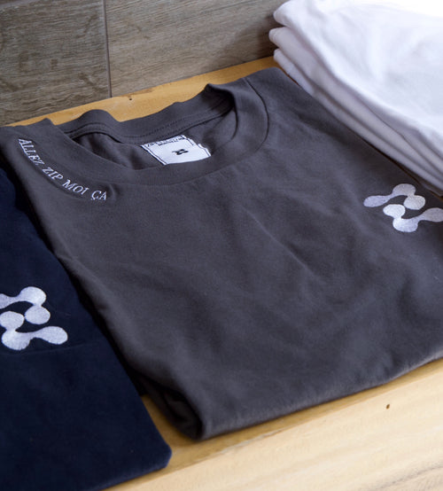 Le Tee shirt InMood | Logo "Z" | Zip moi ça sur le col