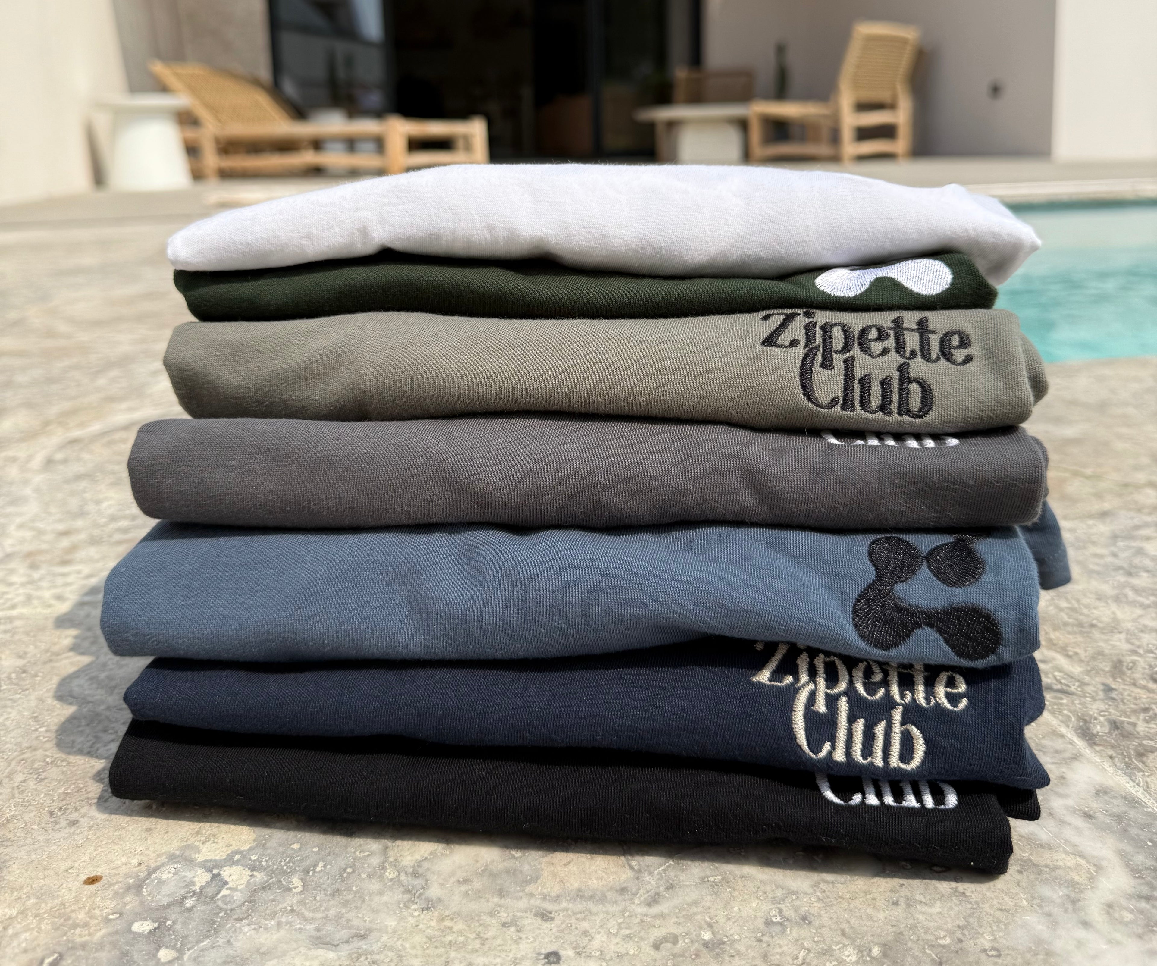 Le Tee shirt InMood | Logo "Z" | Zip moi ça sur le col